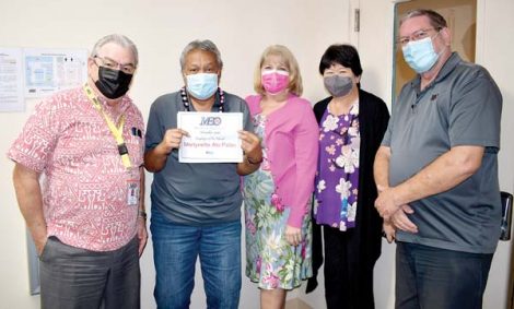 Palau named MEO employee of the month